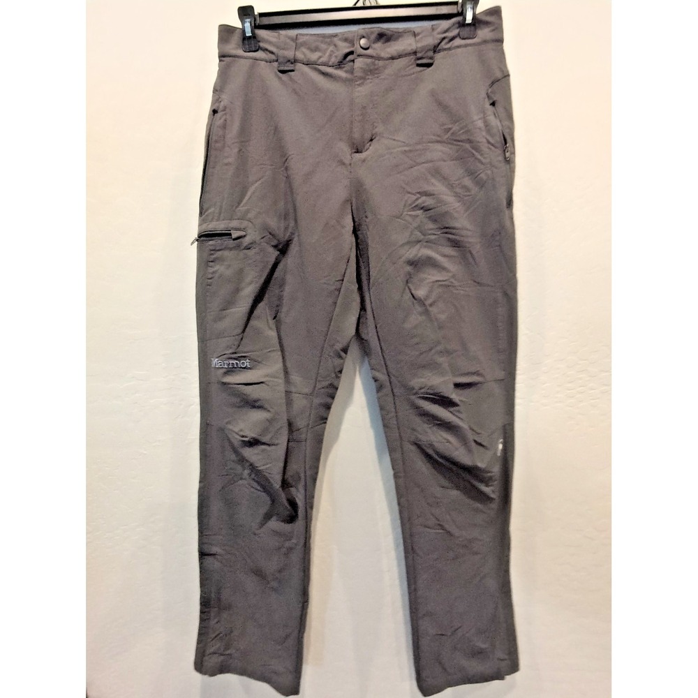Marmot 2014 Men's 32 Softshell Hiking Mountaineering Athletic Stretch Gray Pants